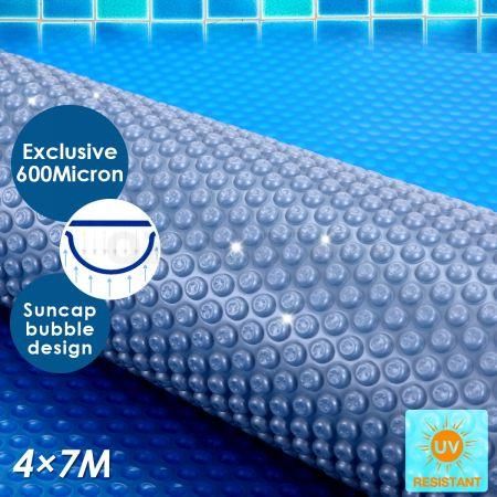 pool solar swimming micron oval bubble blanket outdoor