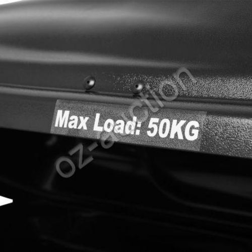 Universal 50KG 450L Car Roof Box Pod Rack Luggage Storage Basket