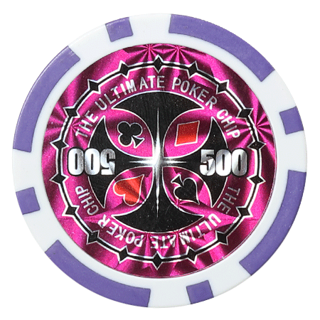 500 Holographic Butterfly Chips Professional Poker Card Game Play Set Casino Dice Aluminium Case