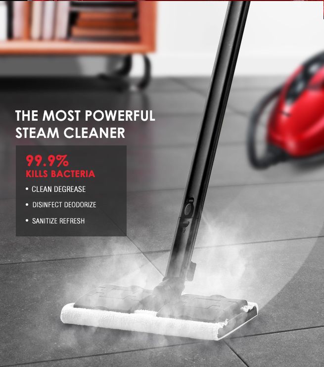 Maxkon 2.1L Steam Cleaner Mop 13-in-1 High Pressure Floor Window Carpet Steamer