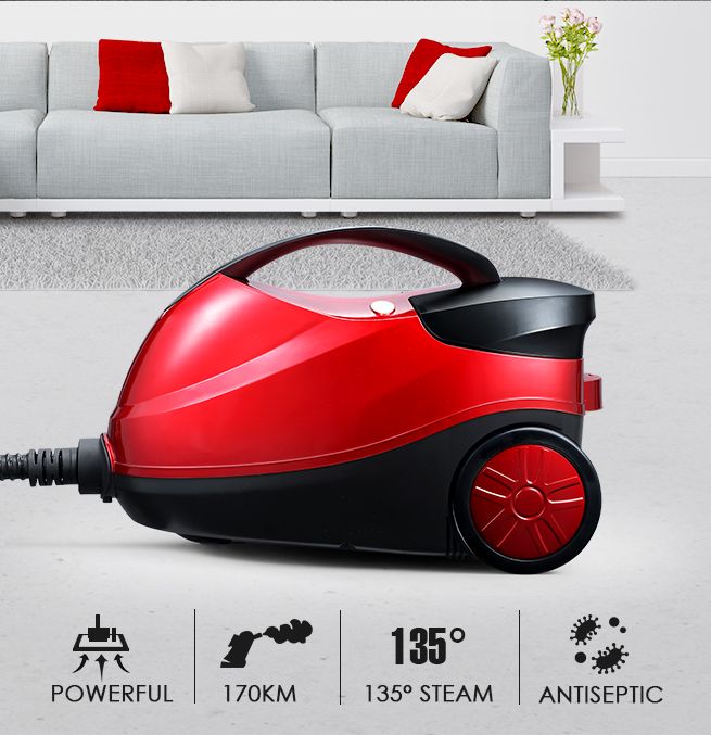 Maxkon 2.1L Steam Cleaner Mop 13-in-1 High Pressure Floor Window Carpet Steamer