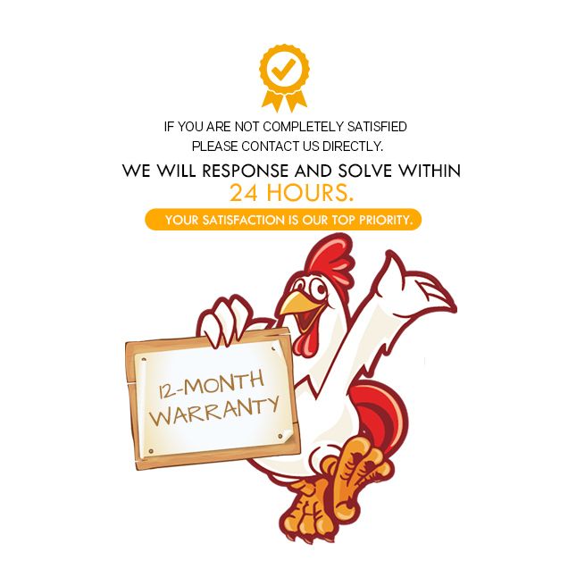 Petscene Wooden Chicken Rabbit Hutch Cage Outdoor Enclosures