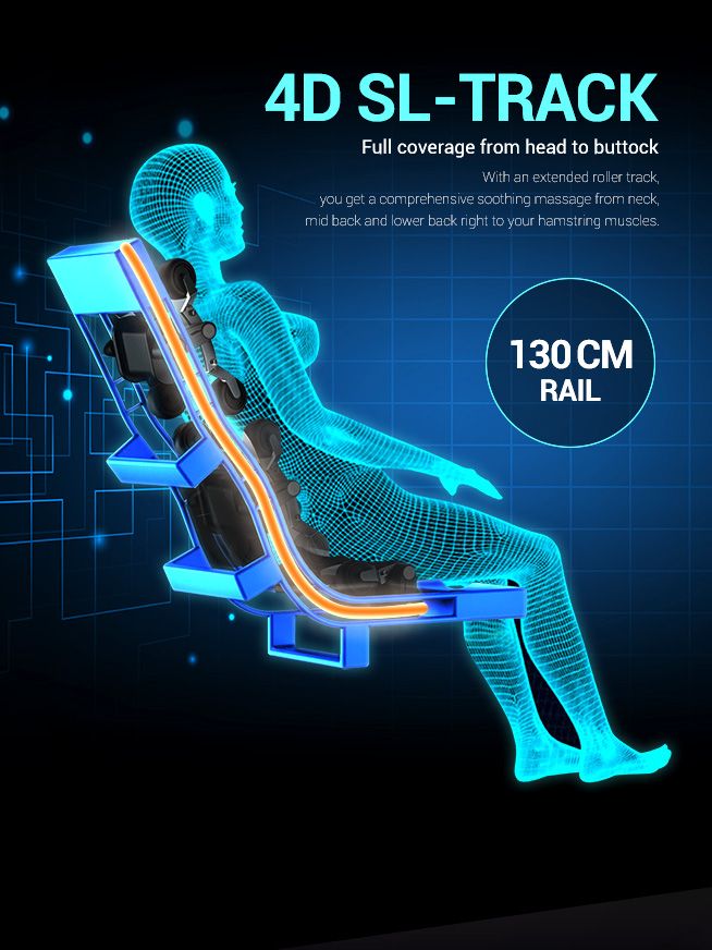 HOMASA Massage Chair 4D Electric Massager Zero Gravity Recliner with Bluetooth Speaker Gray