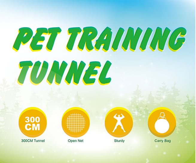 Deluxe Outdoor Foldable Cat Walk & Run Tunnel