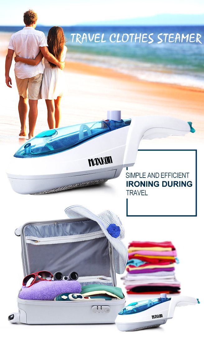 New Portable Travel Handheld Iron Clothes Steamer Garment Steam Brush Hand Held eBay