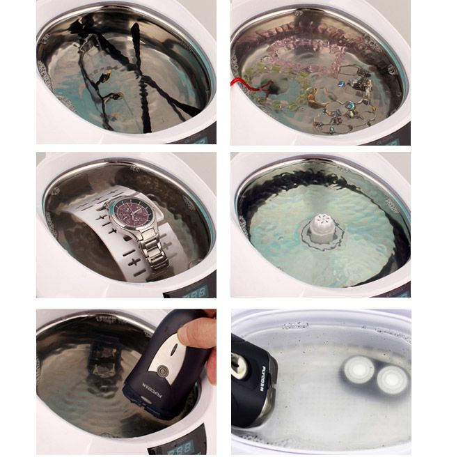 750ML Ultrasonic Multi Purpose Jewellery Watch Cleaner Digital Sonic