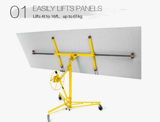 Shogun 11FT Gyprock Sheet Drywall Panel Lifter Plaster Board Hoist