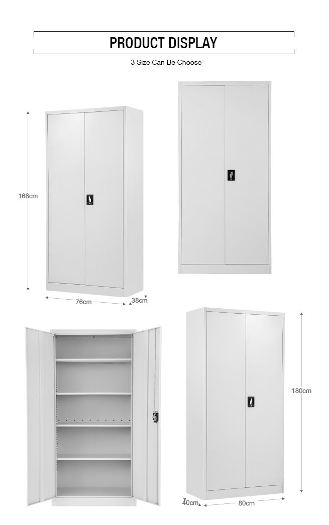 185cm Steel Storage Cabinet