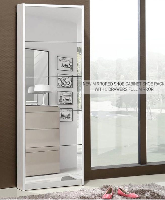 Shoe Cabinet Mirror Maribo Intelligentsolutions Co Shoe Cabinet Mirror