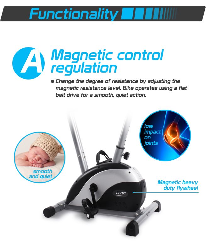 magnetic flywheel exercise bike
